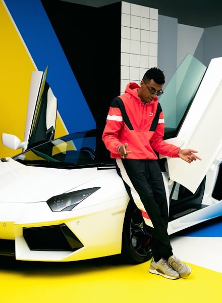 Mosack in Puma x JD RS Kollektion